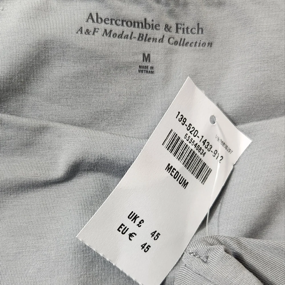 New!Abercrombie & Fitch Women's Cotton-Modal Slash Bodysuit - Picture 9 of 9